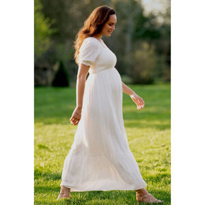 SERAPHINE Jolene Front Knot Knit Dress Fuchsia – Kate Middleton – NWT